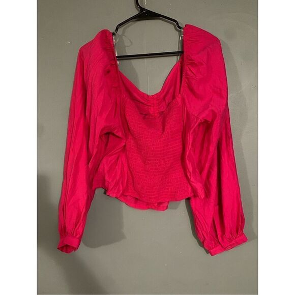 A New Day Women's Long Balloon Sleeve Slim Fit Ruched Front Size XXL NWT - Picture 8 of 8